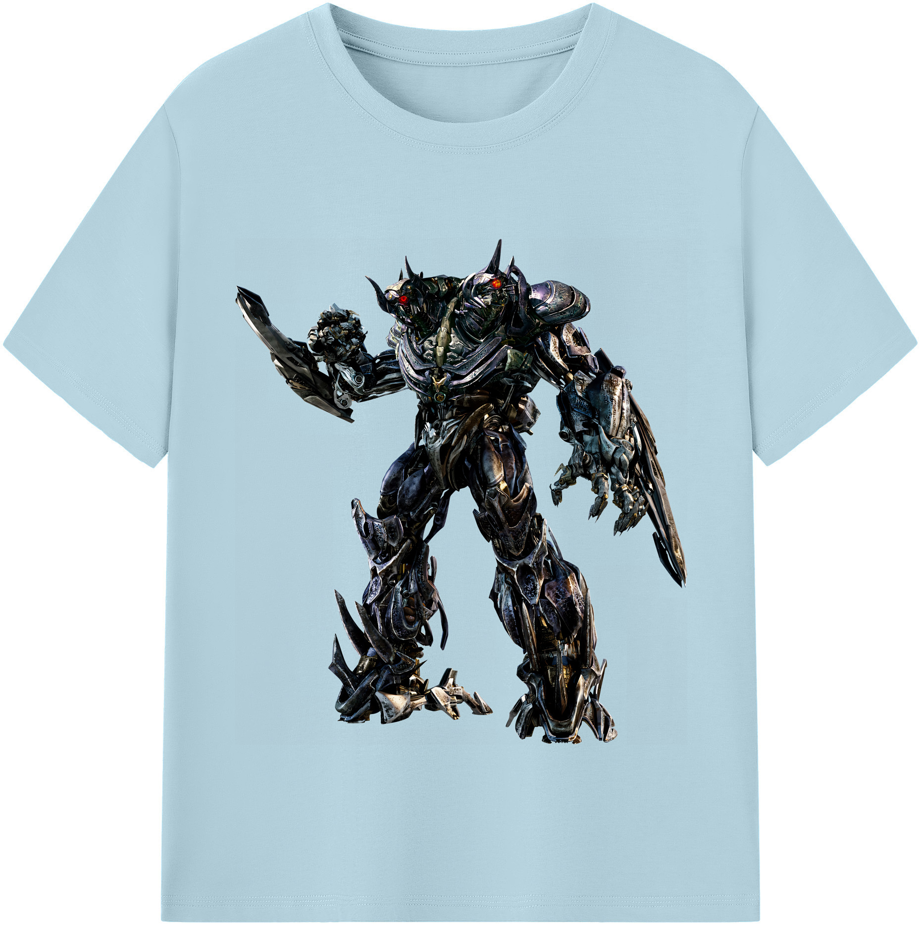 （画像用） Transformers トランスフォーマー 綿100％半袖Tシャツ（フロントプリント）